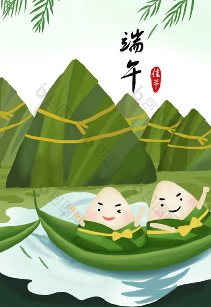端午粽子唯美图片(端午节粽子唯美图片)