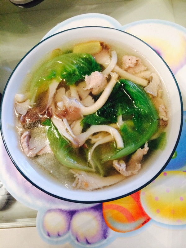 排骨清汤的做法