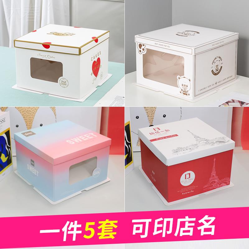 纸盒蛋糕包装图片