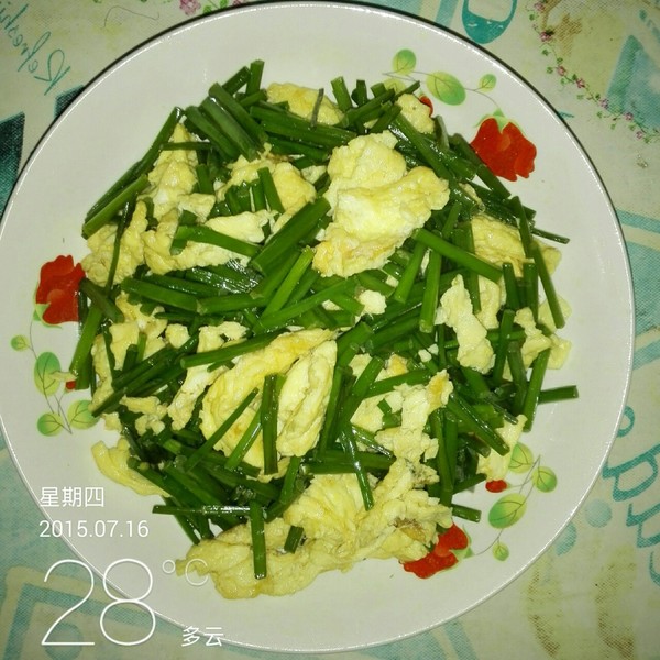 韭菜花炒鸡蛋怎么炒好吃视频