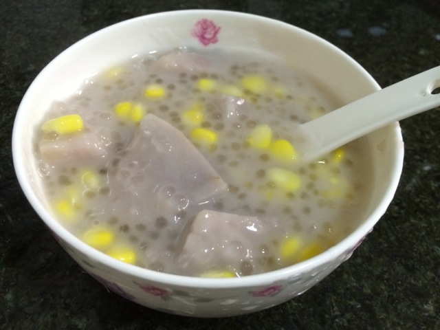香芋西米露的正确煮法