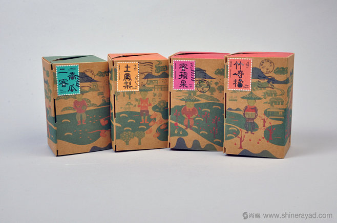 老点心包装盒图片