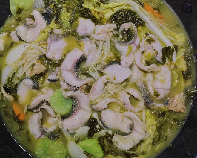 酸菜鱼的做法视频