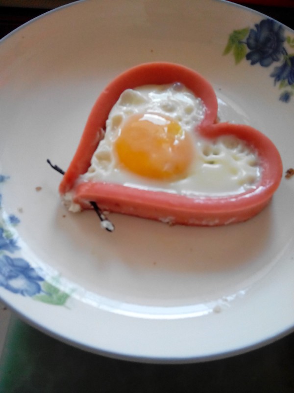 心形鸡蛋羹