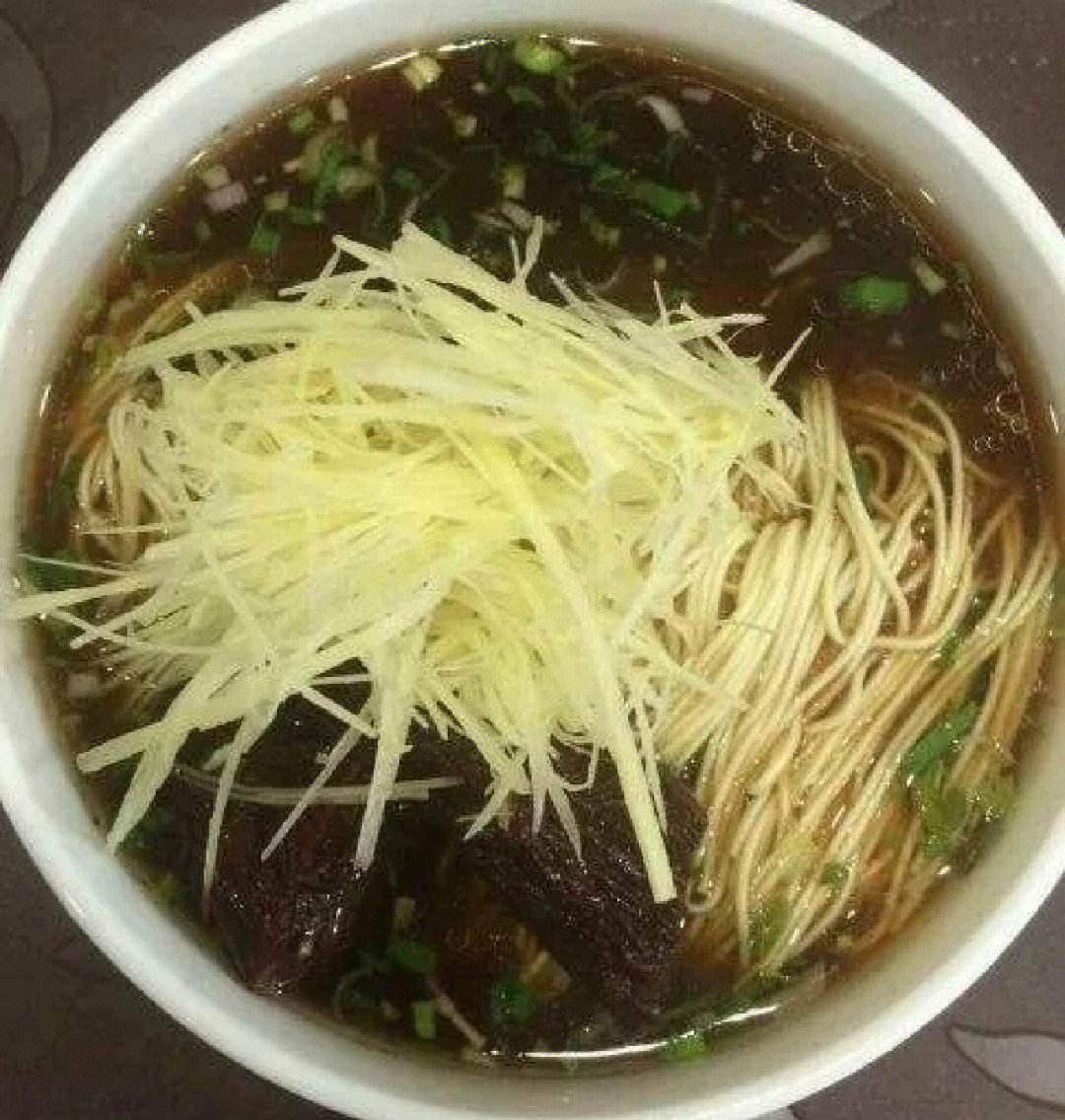 姜汤面需要哪些材料