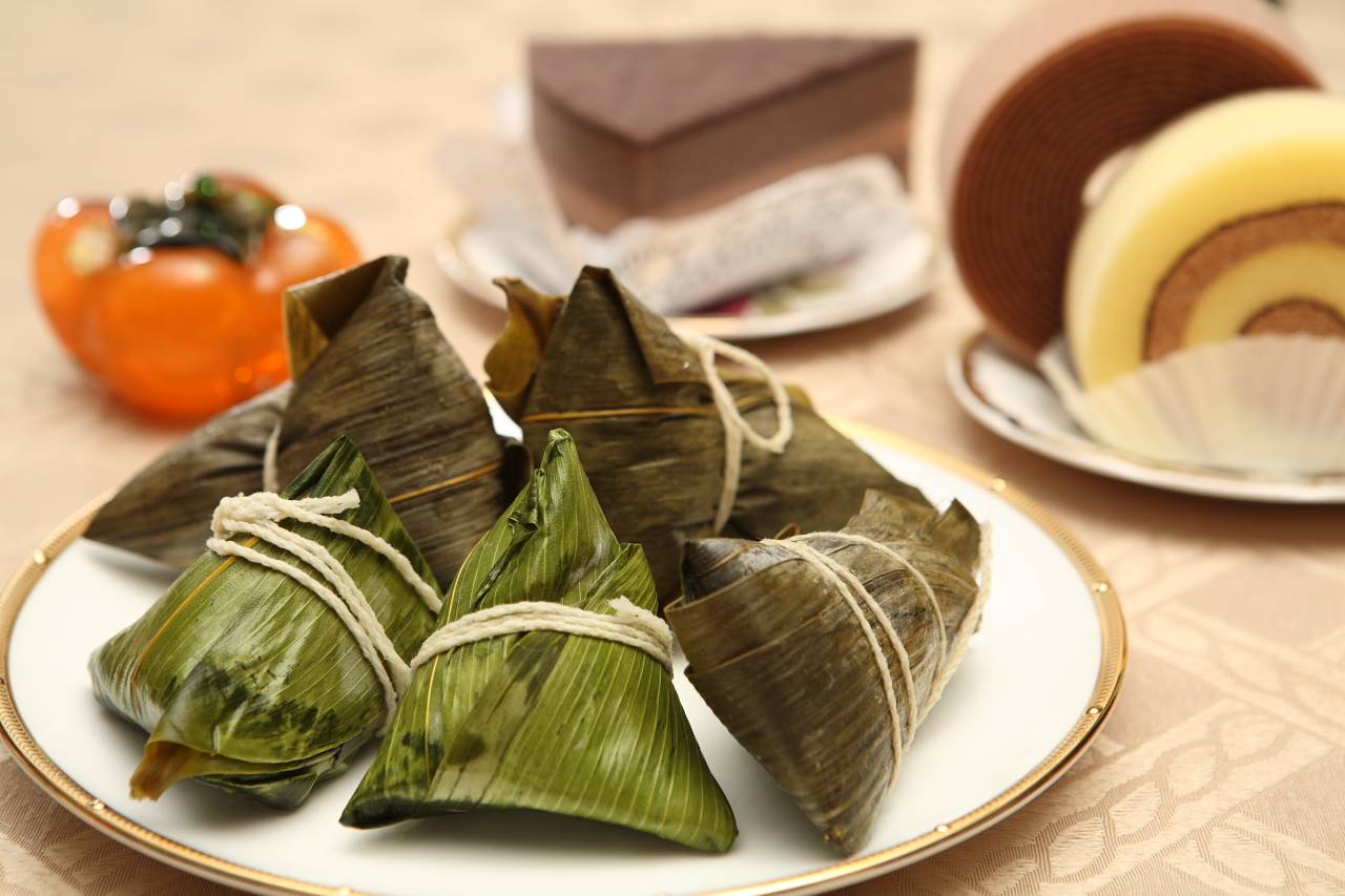 端午食粽祝福图片