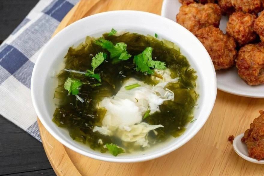 紫菜蛋花汤图片